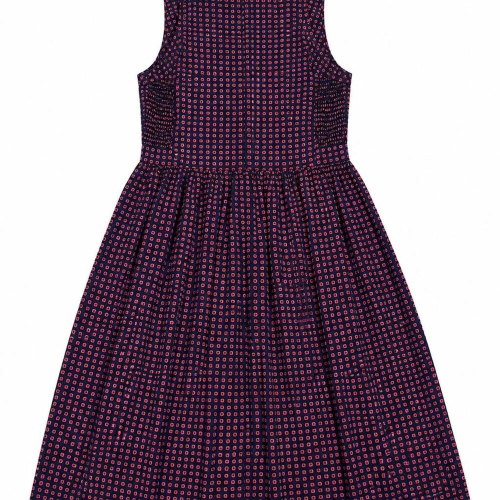 Maple 100% Silk Sleeveless Fit & Flare Dress Size 6 - Picture 4 of 5